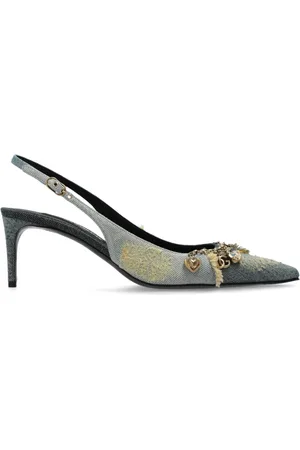 Dolce & Gabbana Damen, Schuhe, Blau, 37 1/2 EUGröße:
