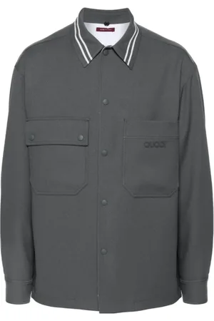 Gucci Herren, Jacken, Grau, LGröße: