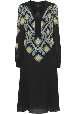 Etro Damen, Kleider, Schwarzk, SGröße: