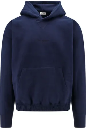 Saint Laurent Herren, Sweatshirts & Hoodies, Blau, MGröße: