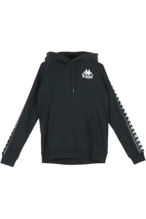 Kappa Herren, Sweatshirts & Hoodies, Schwarzk, XLGröße:
