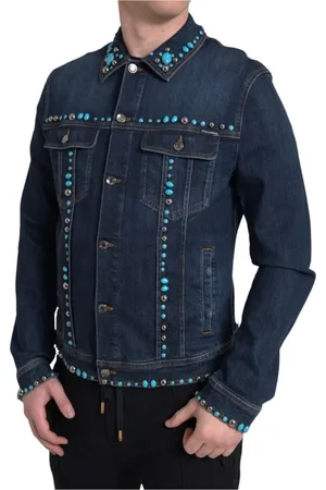 Dolce & Gabbana Herren, Jacken, Blau, MGröße: