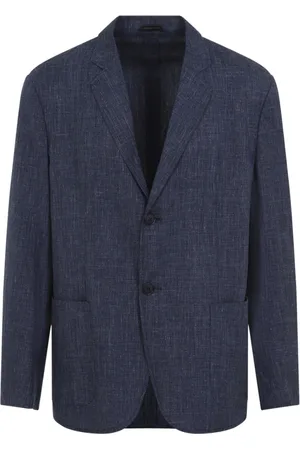 Giorgio Armani Herren, Jacken, Blau, LGröße: