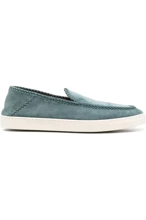 Giorgio Armani Herren, Schuhe, Blau, 45 EUGröße: