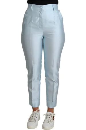 Dolce & Gabbana Damen, Hosen, Blau, 2XSGröße: