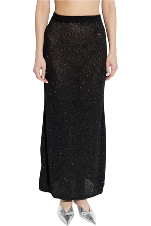 Balenciaga Damen, Röcke, Schwarzk, MGröße:
