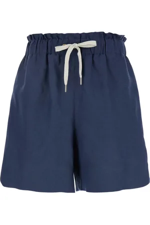 ELEVENTY Damen, Shorts, Blau, MGröße: