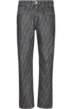 Fendi Herren, Jeans, Grau, W31Größe: