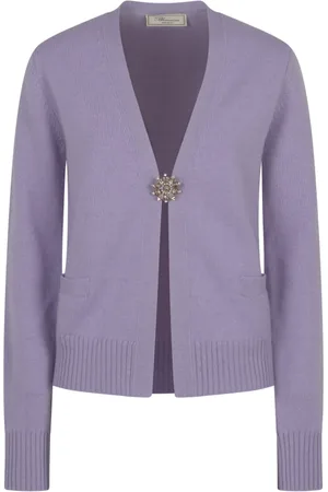 BLUMARINE Damen, Strickwaren, Lila, SGröße: