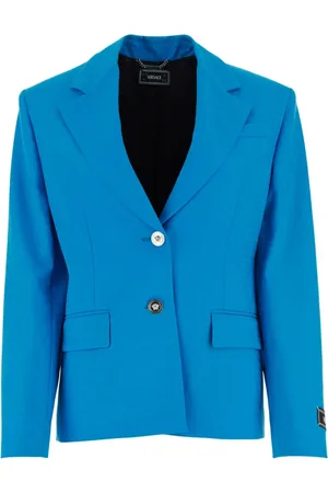 VERSACE Damen, Jacken, Blau, 2XSGröße: