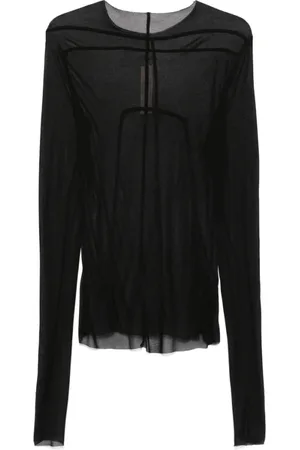Rick Owens Herren, Oberteile, Schwarzk, LGröße: