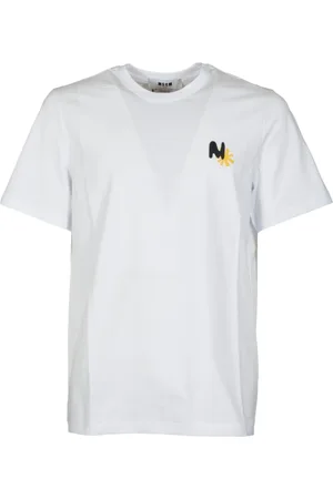 Msgm Herren, Oberteile, Weiß, XLGröße: