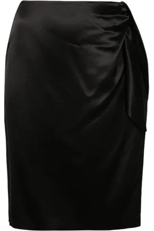 Saint Laurent Damen, Röcke, Schwarzk, MGröße: