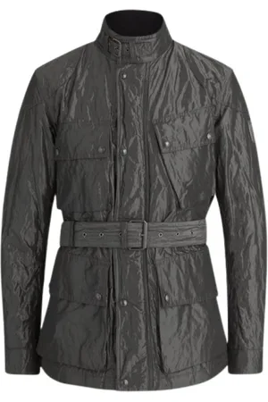 Belstaff Herren, Jacken, Schwarzk, LGröße: