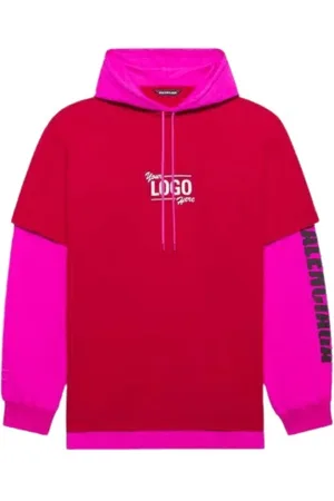 Balenciaga Damen, Sweatshirts & Hoodies, Rosa, SGröße: