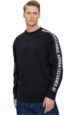 Armani Exchange Herren, Sweatshirts & Hoodies, Blau, 2XLGröße: