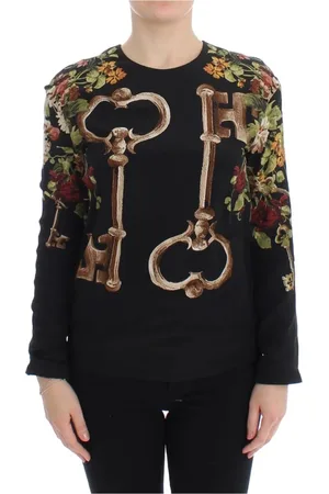 Dolce & Gabbana Damen, Oberteile, Schwarzk, 3XSGröße: