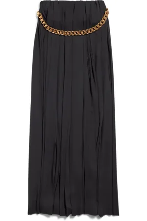 Balenciaga Damen, Röcke, Schwarzk, SGröße: