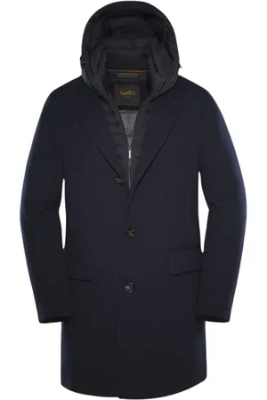 MOORER Herren, Mäntel, Blau, 2XLGröße: