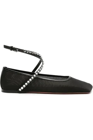 Amina Muaddi Damen, Schuhe, Schwarzk, 41 EUGröße: