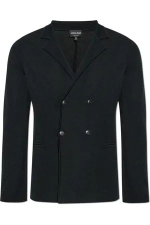 Giorgio Armani Herren, Jacken, Schwarzk, LGröße: