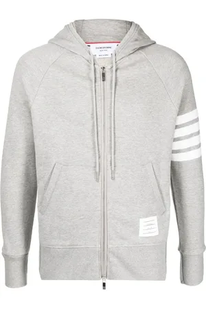 Thom Browne Herren, Sweatshirts & Hoodies, Grau, MGröße: