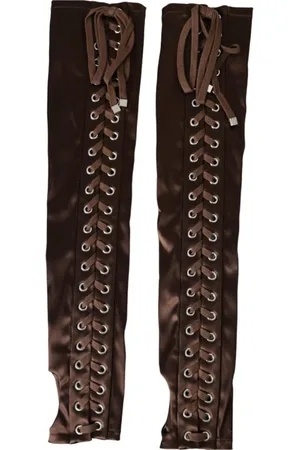 Dolce & Gabbana Damen, Accessories, Braun, 7 1/2 INGröße: