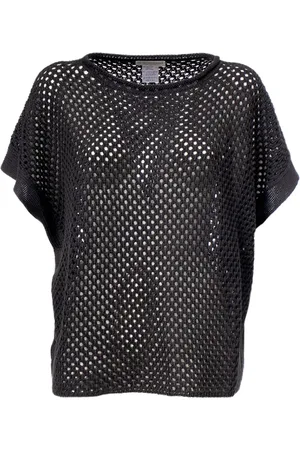LE TRICOT PERUGIA Damen, Oberteile, Schwarzk, SGröße: