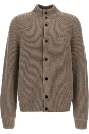 Giorgio Armani Herren, Strickwaren, Braun, XLGröße: