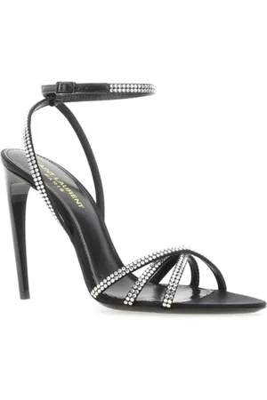 Saint Laurent Damen, Schuhe, Schwarzk, 37 EUGröße: