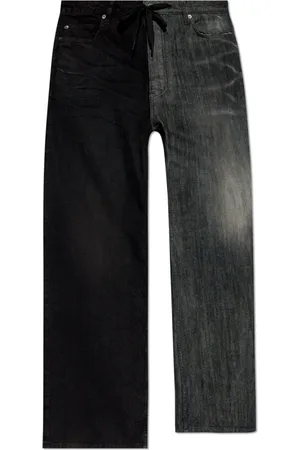 Balenciaga Herren, Jeans, Schwarzk, MGröße: