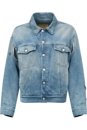 Maison Margiela Damen, Jacken, Blau, LGröße: