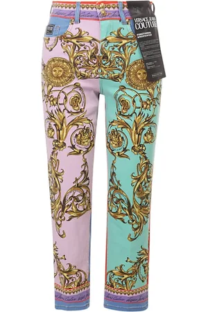 VERSACE Damen, Jeans, Grau, W26Größe: