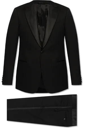 Giorgio Armani Herren, Anzüge, Schwarzk, 2XLGröße: