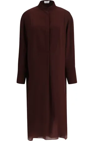 Alexander McQueen Damen, Kleider, Braun, LGröße: