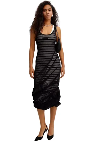 Jean Paul Gaultier Damen, Kleider, Schwarzk, XSGröße: