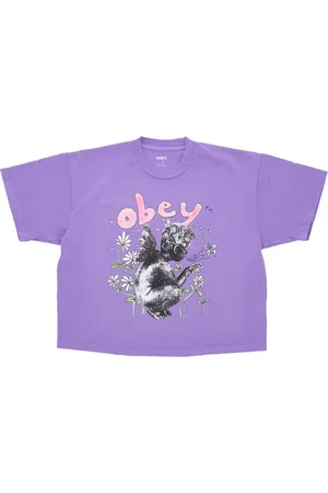 Obey Damen, Oberteile, Lila, MGröße: