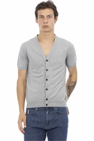 BALDININI Herren, Strickwaren, Grau, XLGröße: