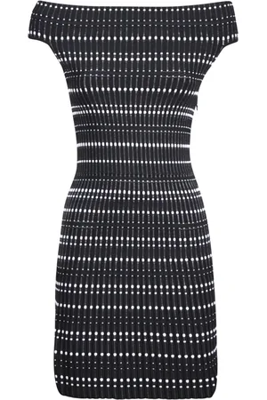 Alexander McQueen Damen, Kleider, Schwarzk, SGröße: