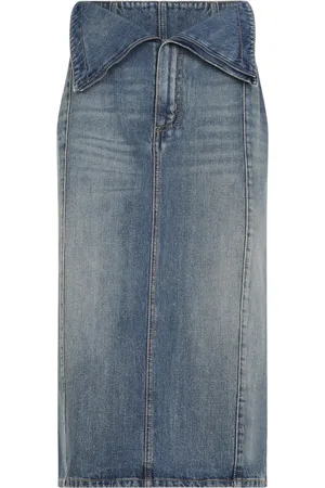 Alexander McQueen Damen, Röcke, Blau, SGröße: