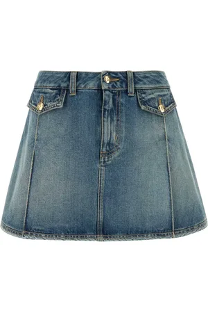 Alexander McQueen Damen, Röcke, Blau, 2XSGröße: