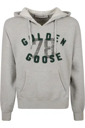 Golden Goose Herren, Sweatshirts & Hoodies, Grau, MGröße: