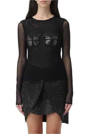 BLUMARINE Damen, Kleider, Schwarzk, SGröße: