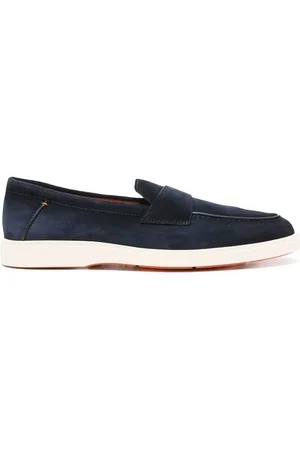 santoni Herren, Schuhe, Blau, 39 EUGröße: