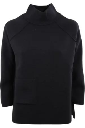 Gran Sasso Damen, Sweatshirts & Hoodies, Schwarzk, SGröße: