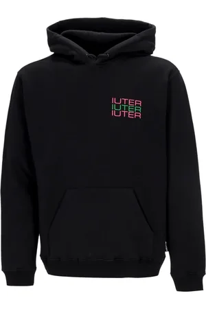 IUTER Herren, Sweatshirts & Hoodies, Schwarzk, XLGröße:
