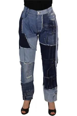 Dolce & Gabbana Damen, Jeans, Blau, LGröße: