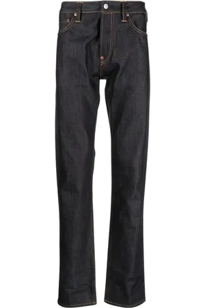 Evisu Herren, Jeans, Schwarzk, W33Größe: