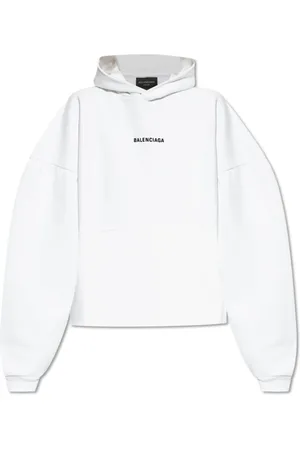 Balenciaga Damen, Sweatshirts & Hoodies, Weiß, SGröße: