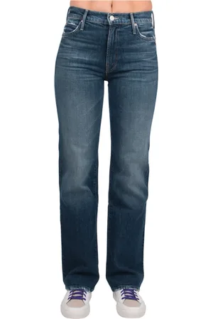Mother Damen, Jeans, Blau, W27Größe: